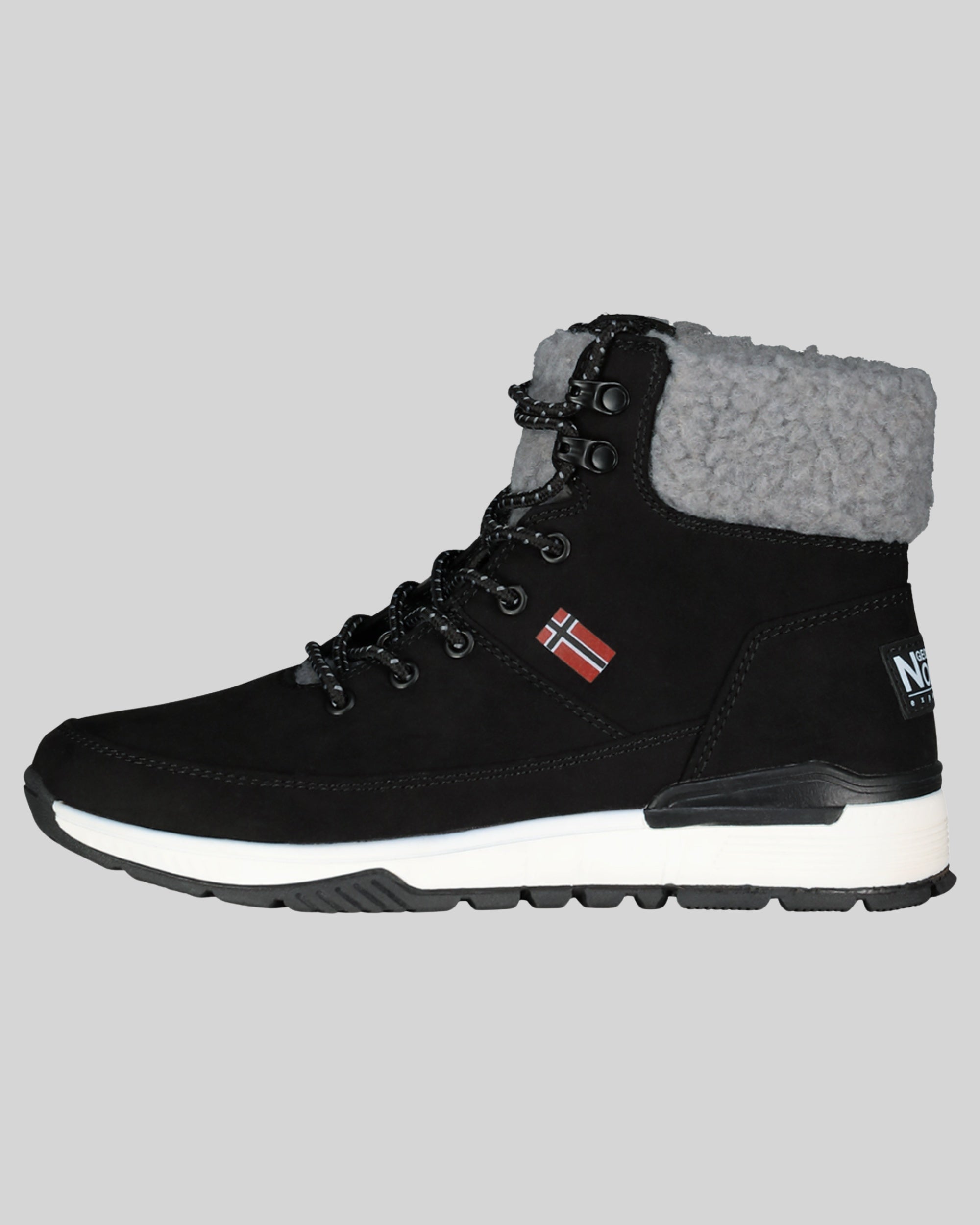 geographical-norway-omount-damen-high-top-sneaker-schwarz image 4