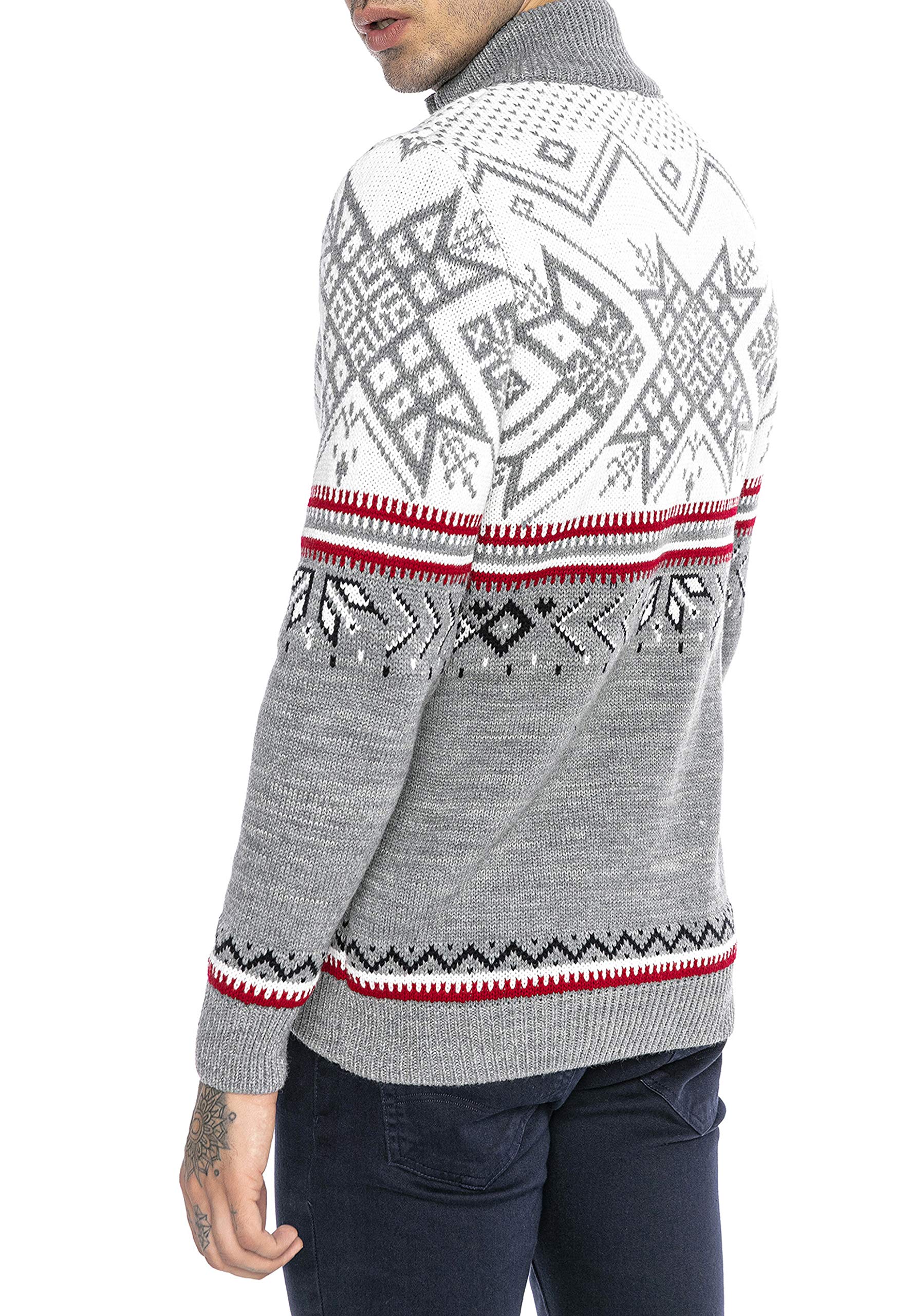 redbridge-pullover-norweger-strickpullover-stehkragen-herren image 5