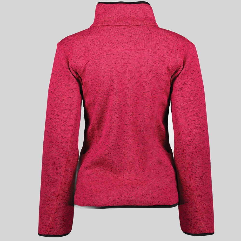 geographical-norway-teden-damen-fleecejacke-hellgrau-mit-brusttasche image 8