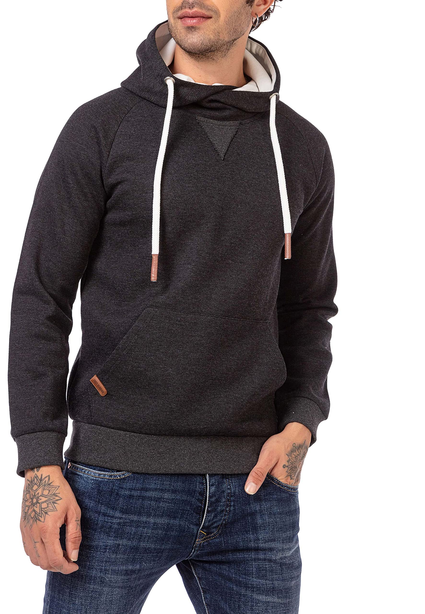 redbridge-hoodie-kapuzenpullover-herren-dunkelgrau-gr-l image 1