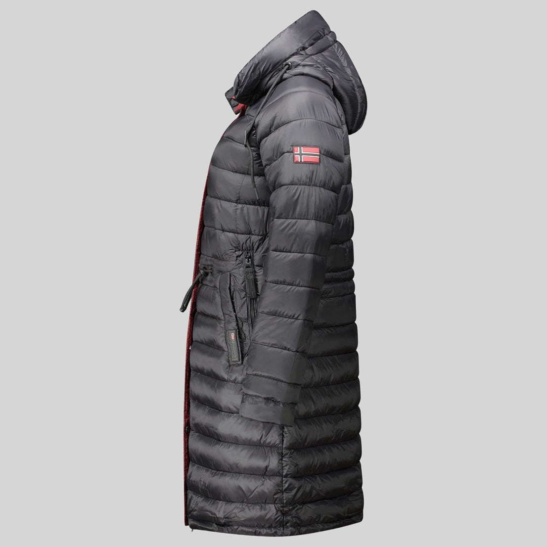 geographical-norway-batiga-winterjacke-damen-schwarz-lang image 5