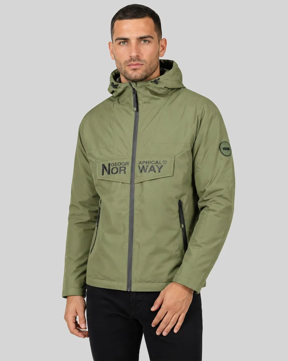 geographical-norway-buldozer-herren-parka-kaki-kapuze image 1