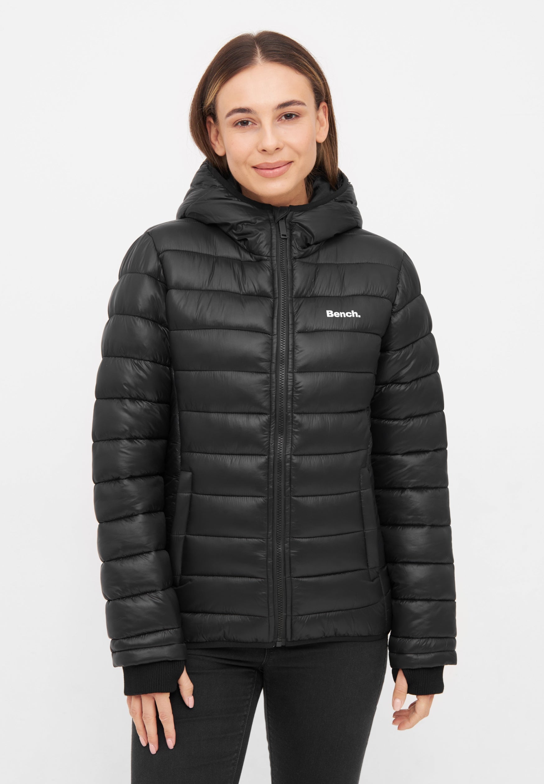 bench-kara-damen-puffer-jacke-ohne-daunen-black image 6