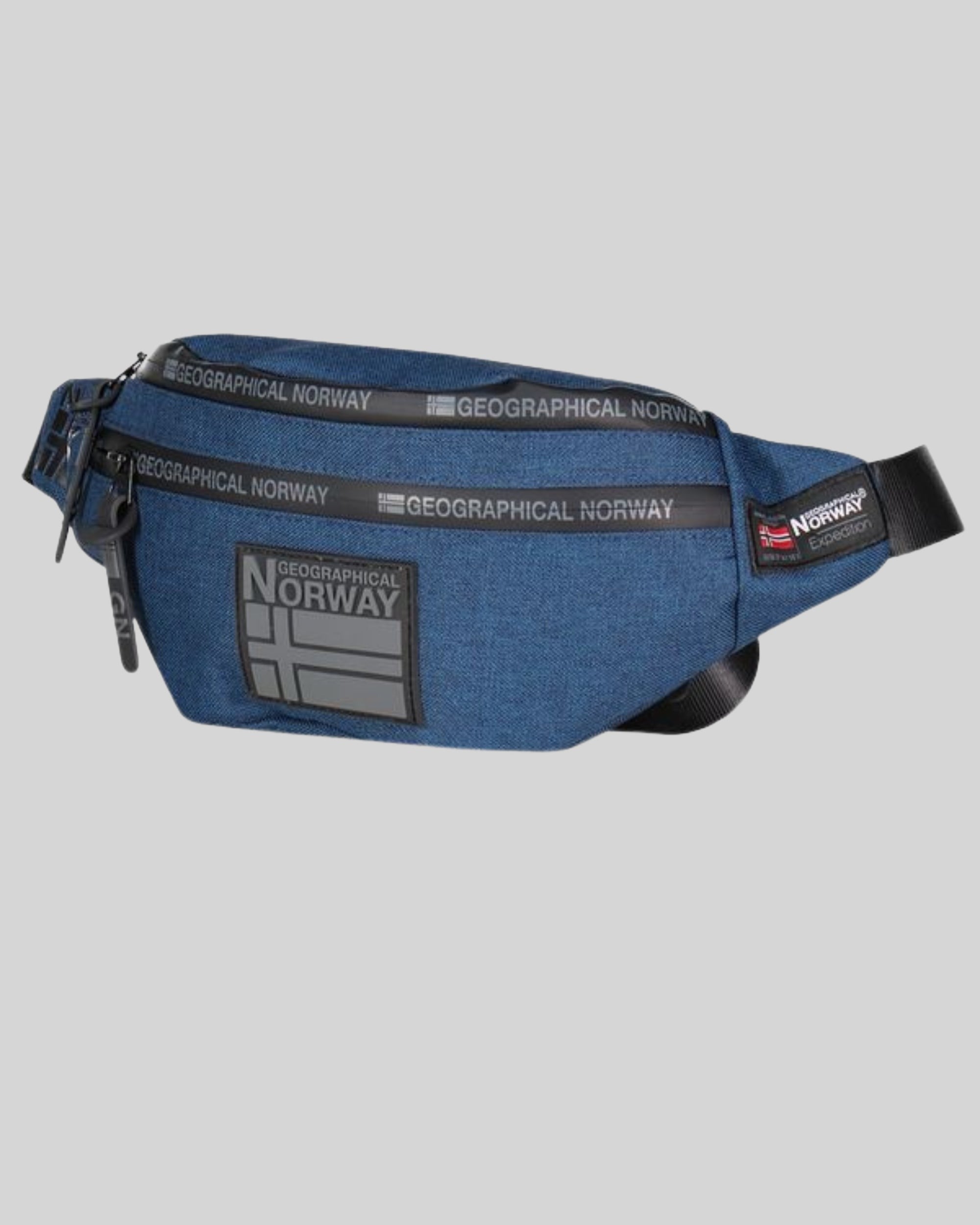 geographical-norway-sany-bauchtasche-schwarz-g-rteltasche-3-f-cher image 6