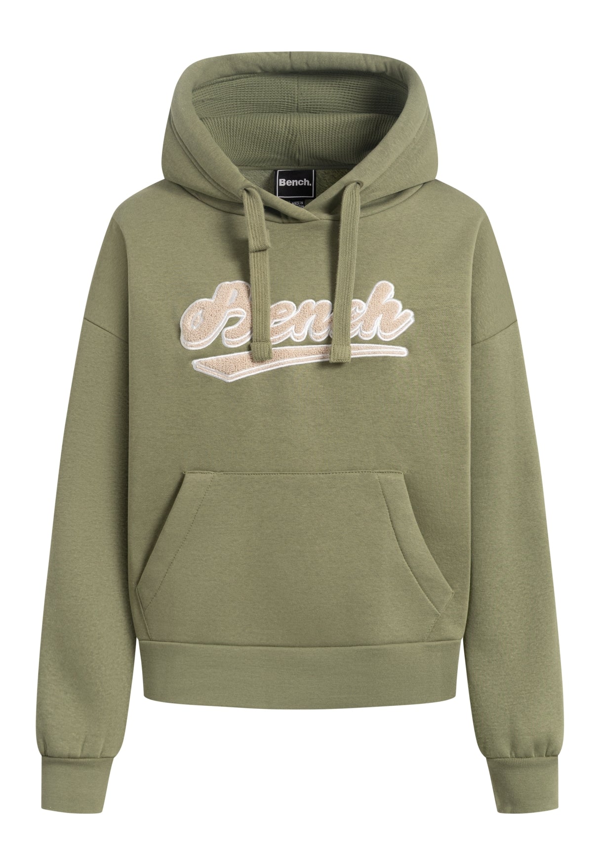 bench-karolina-hoodie-damen-soft-khaki-baumwolle image 1