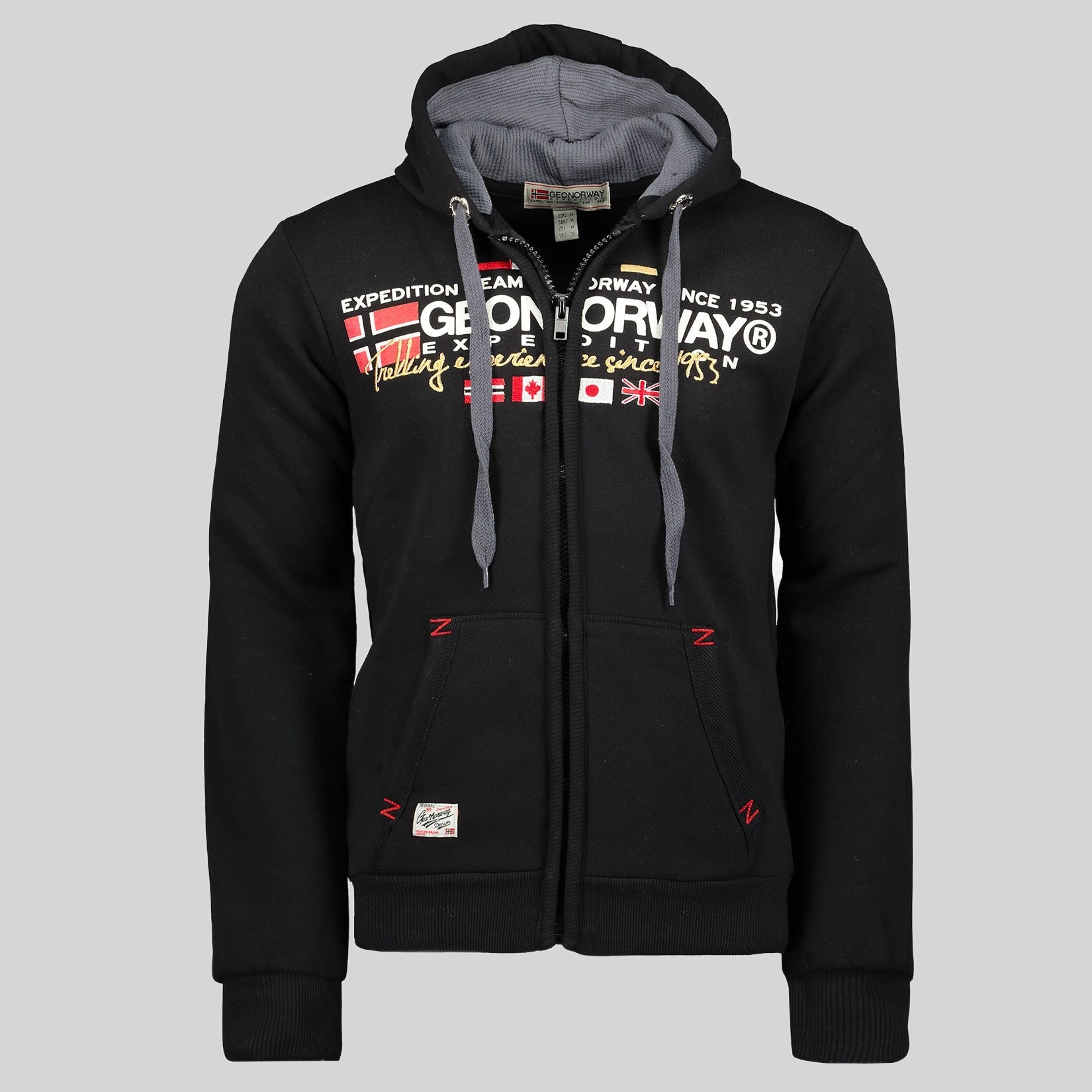 geographical-norway-galiator-hoodie-herren-schwarz-gr-m image 1