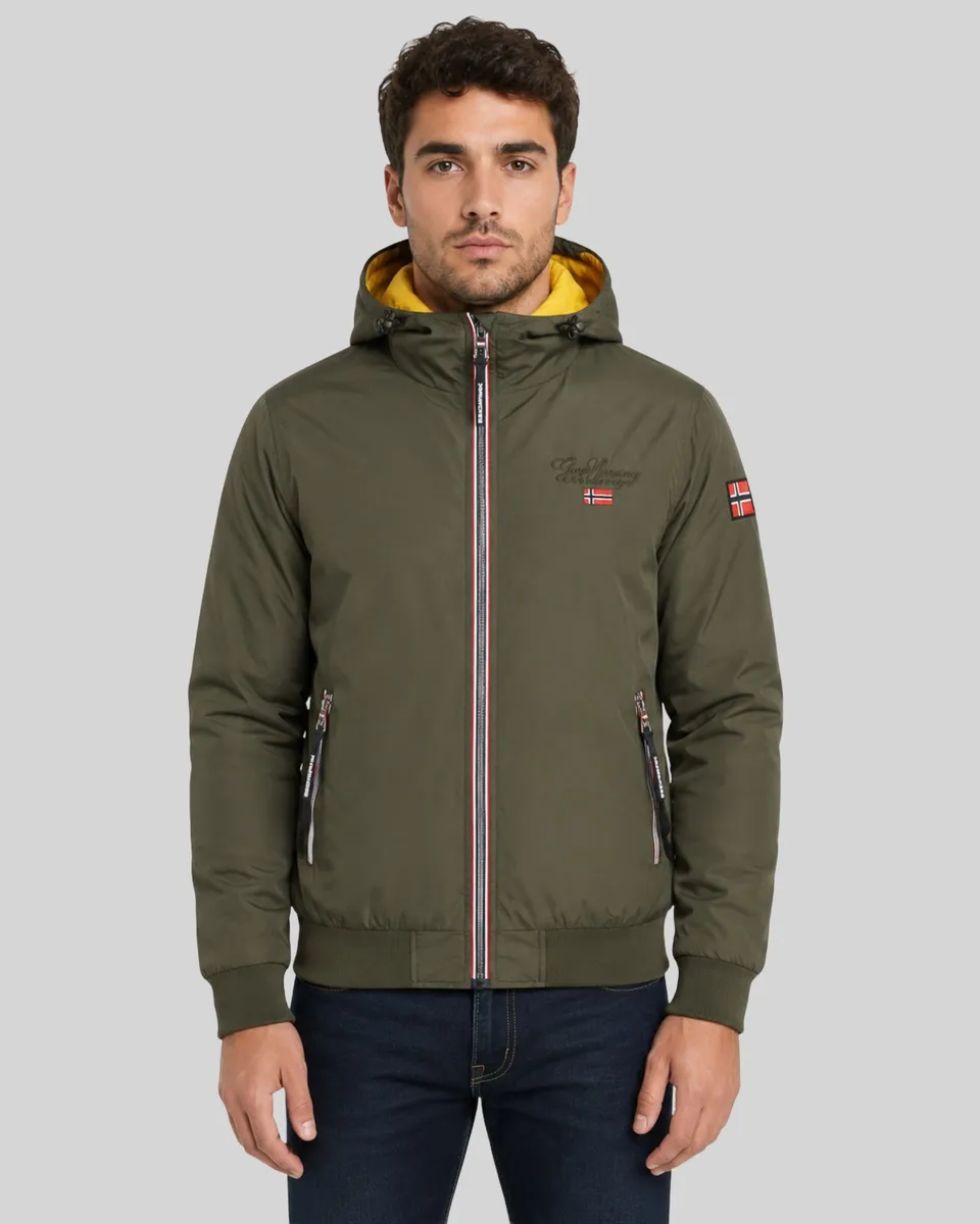 geographical-norway-arrivial-herren-wendejacke-kaki-leicht image 1