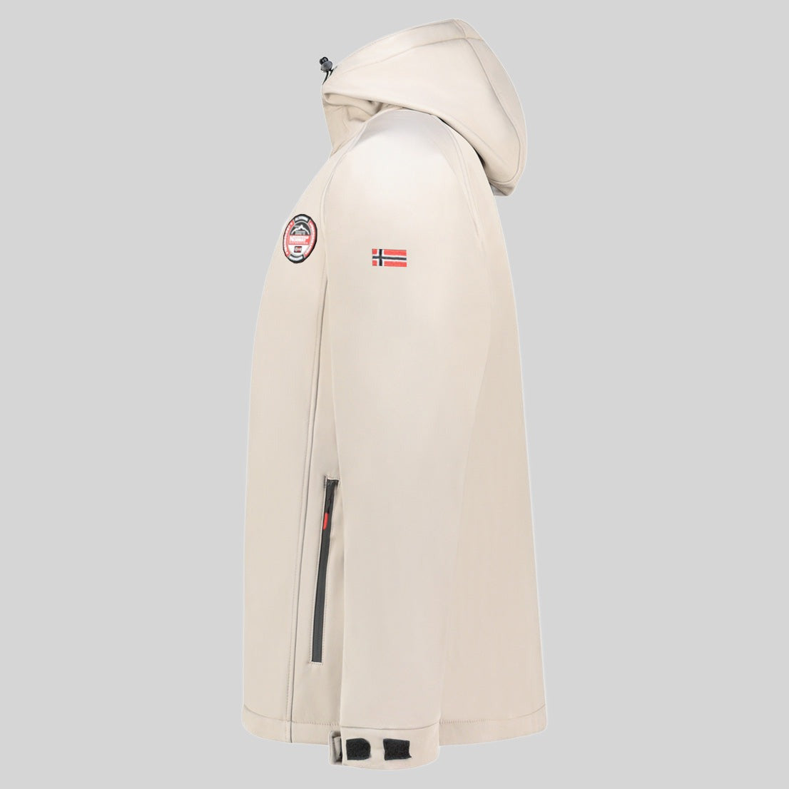 geographical-norway-tamigobadge-herren-softshelljacke-beige-wasserabweisend image 5