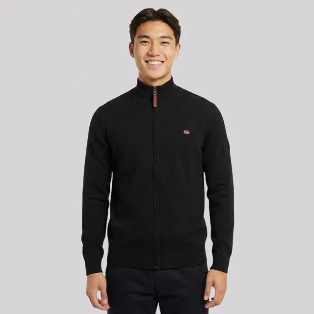 geographical-norway-fregate-herren-pullover-schwarz-baumwolle image 1