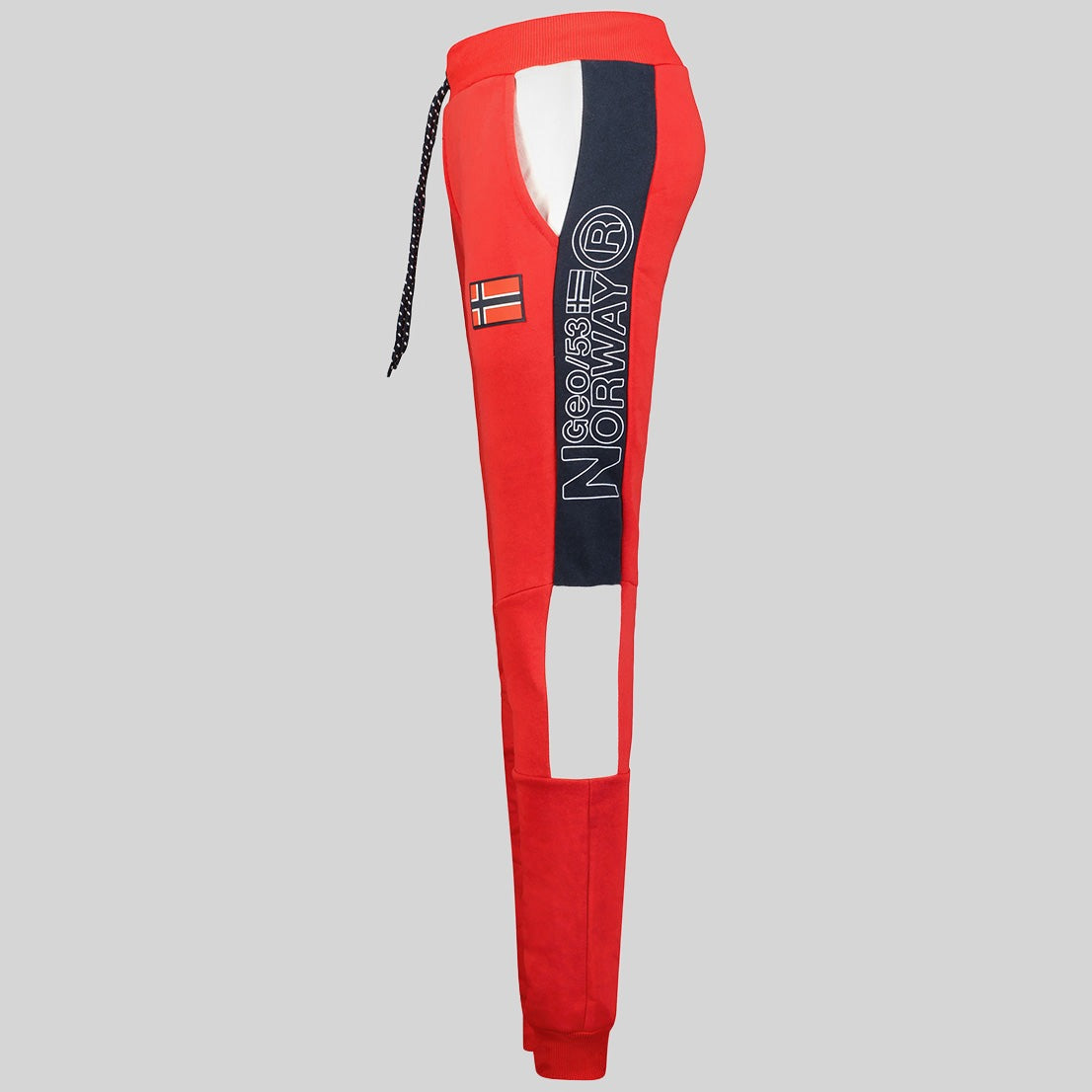 geographical-norway-magostino-herren-jogginghose-rot-streifen image 7