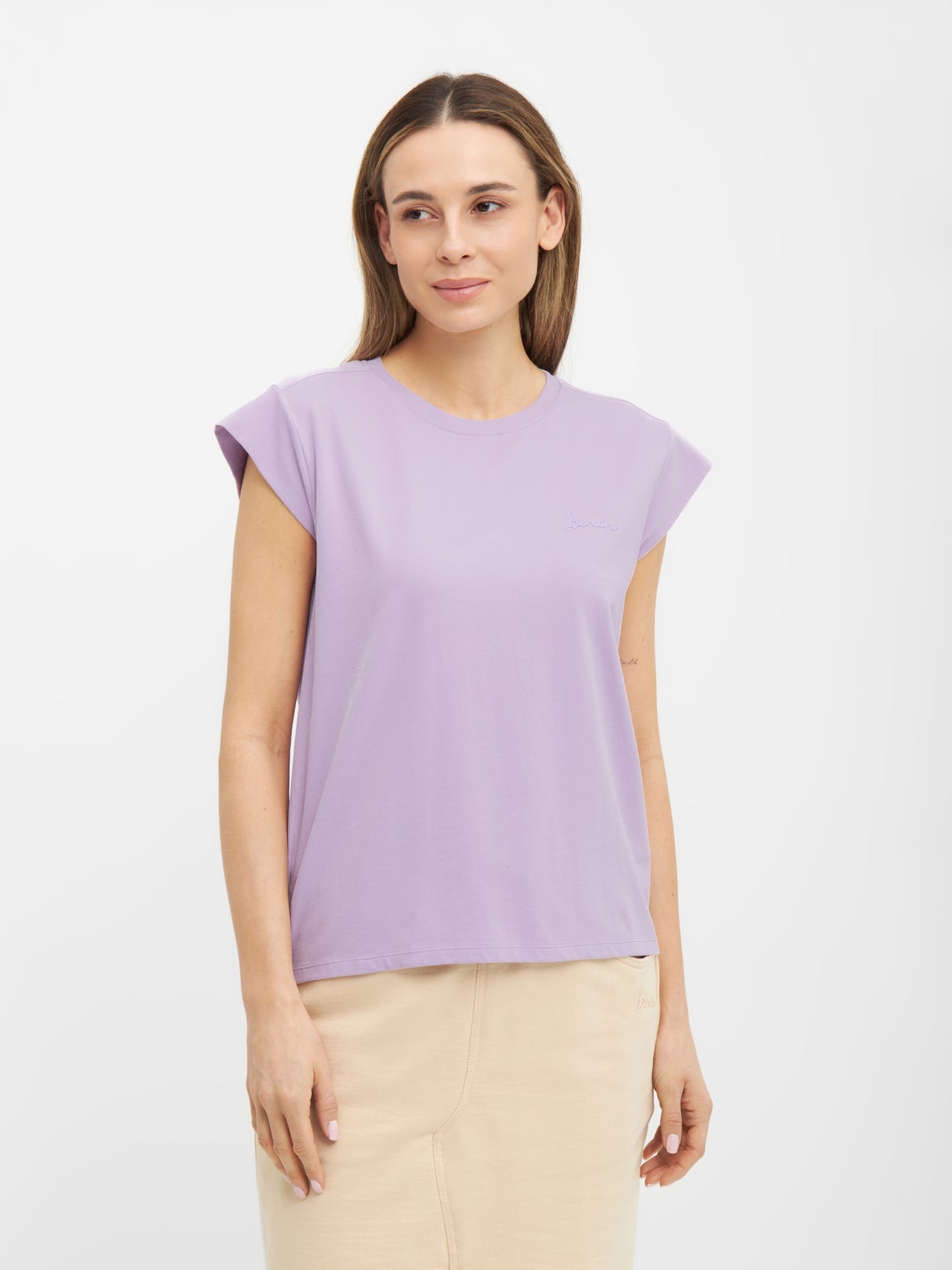 bench-messina-damen-top-bright-white-baumwolle-rundhals image 6