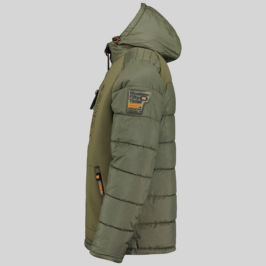geographical-norway-beachwood-winterjacke-herren-schwarz-orange-l image 5