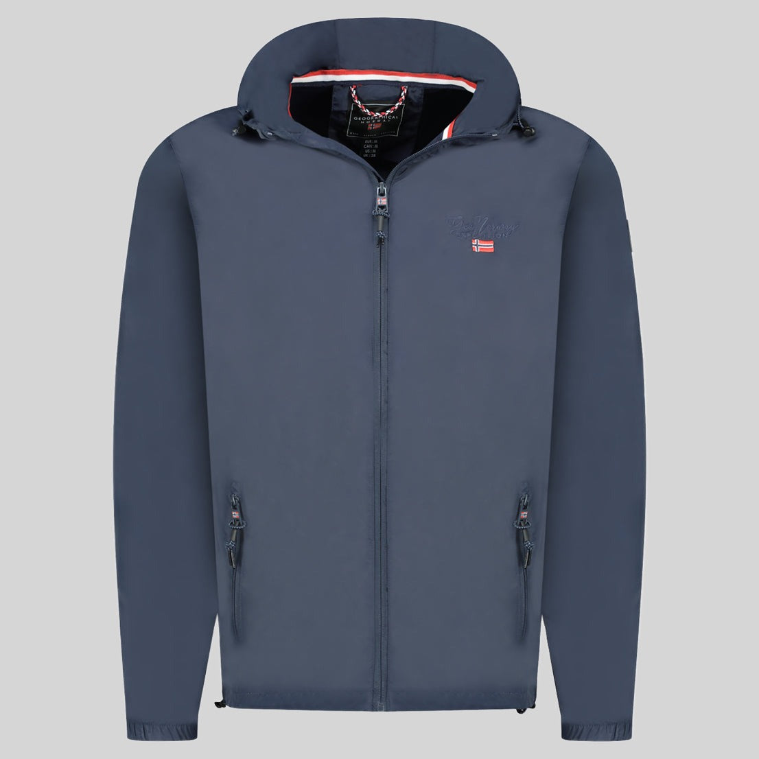 geographical-norway-daril-herren-parka-leichte-bergangsjacke-kaki-s image 8