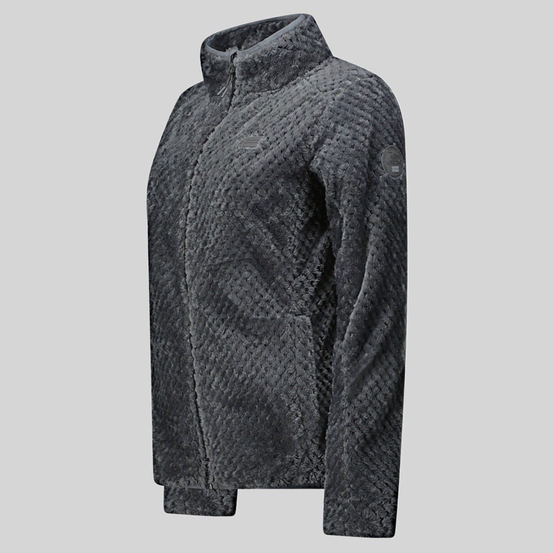 geographical-norway-tadaba-damen-fleecejacke-dunkelgrau-warm image 4