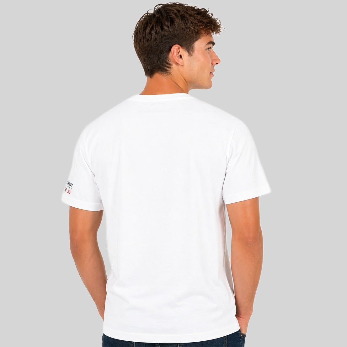 geographical-norway-jhagen-herren-t-shirt-hellgrau-kurzarm image 8