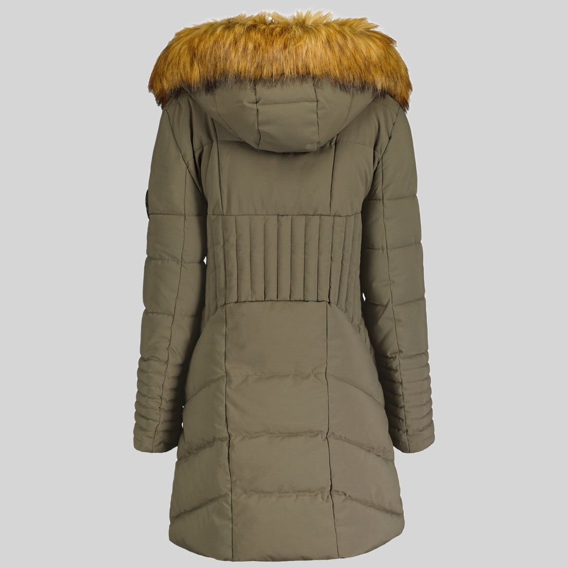 geographical-norway-chaya-damen-steppjacke-khaki-winter image 2