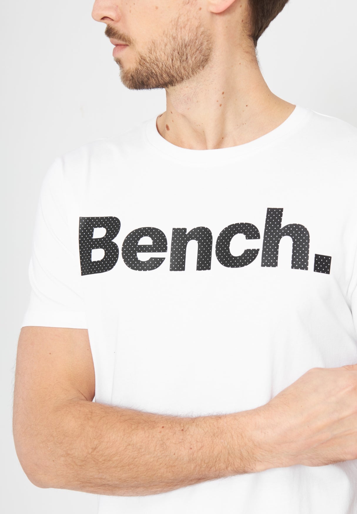 bench-leandro-spots-t-shirt-herren-black-baumwolle image 4