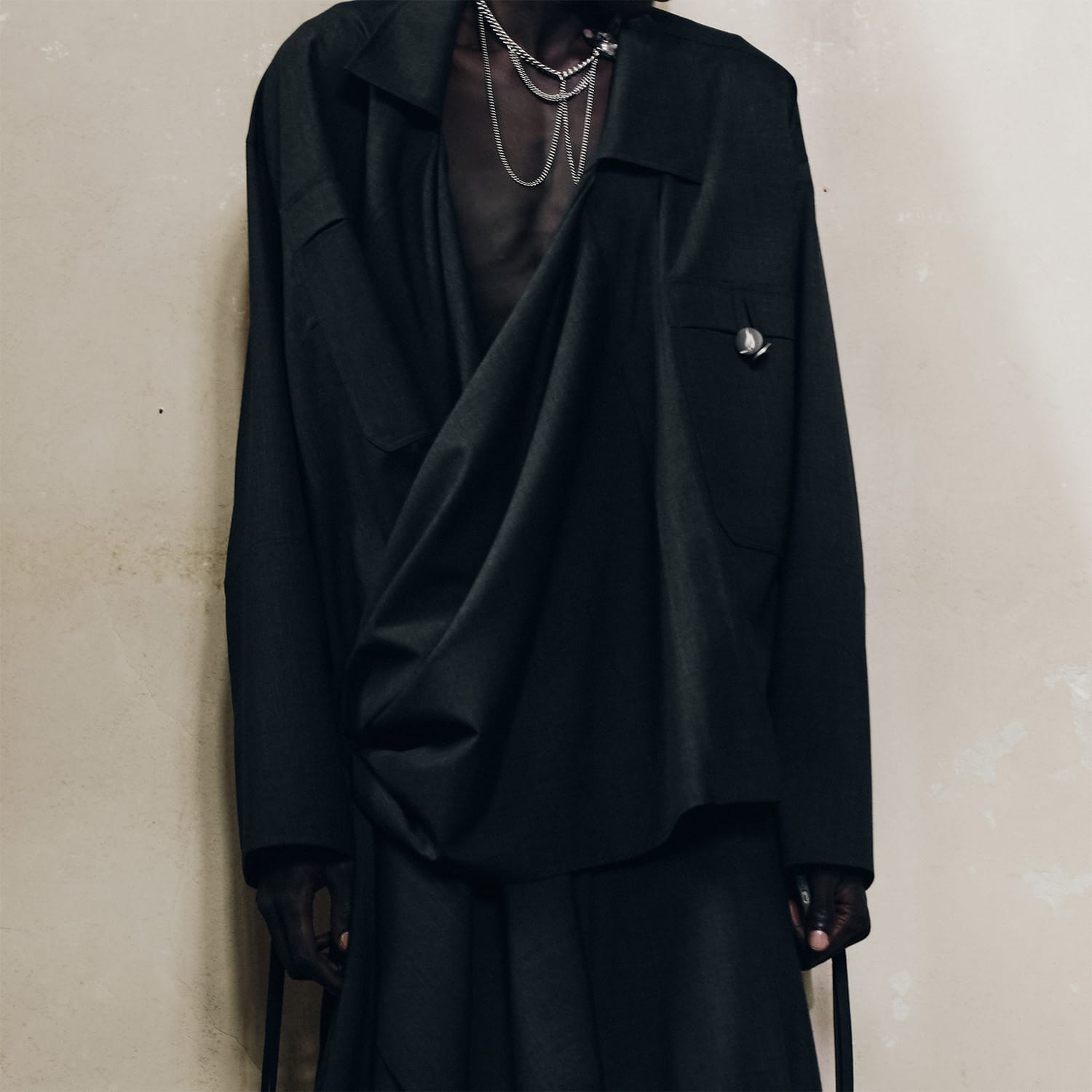 milk-of-lime-garments-wrap-work-jacket-arbeitsjacke-charcoal image 4