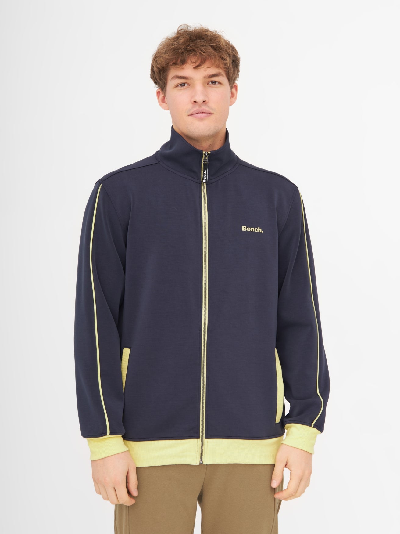 bench-anzio-sweatjacke-herren-blau-stehkragen-regular image 6
