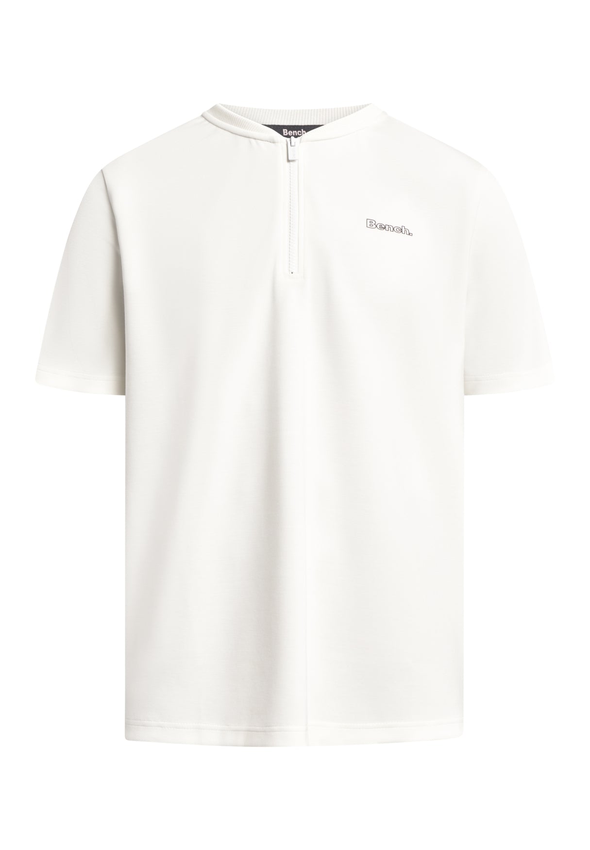 bench-livorno-t-shirt-herren-white-viertelzip-m image 5