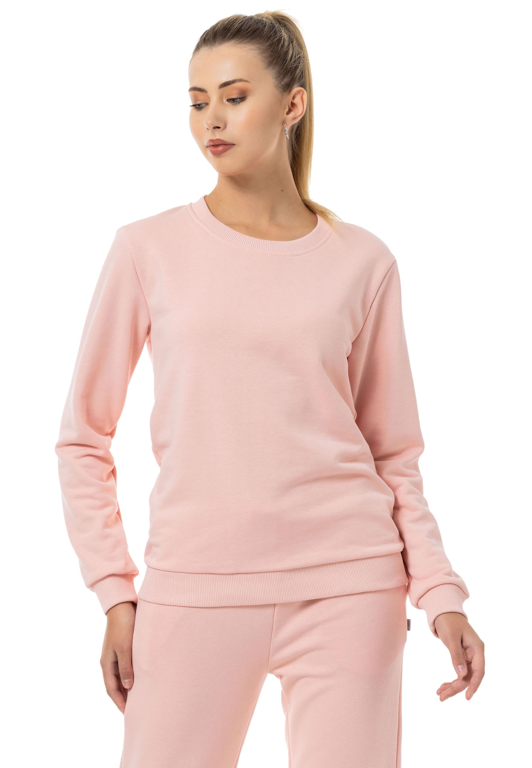 redbridge-damen-freizeitanzug-sweatshirt-hose-baumwolle-2-tlg image 4