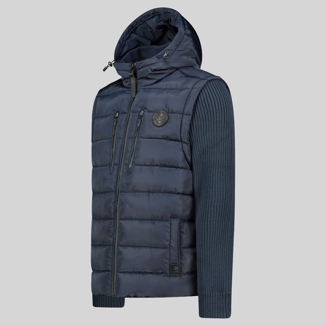 geographical-norway-create-herren-steppjacke-schwarz-hybrid-winterjacke image 5