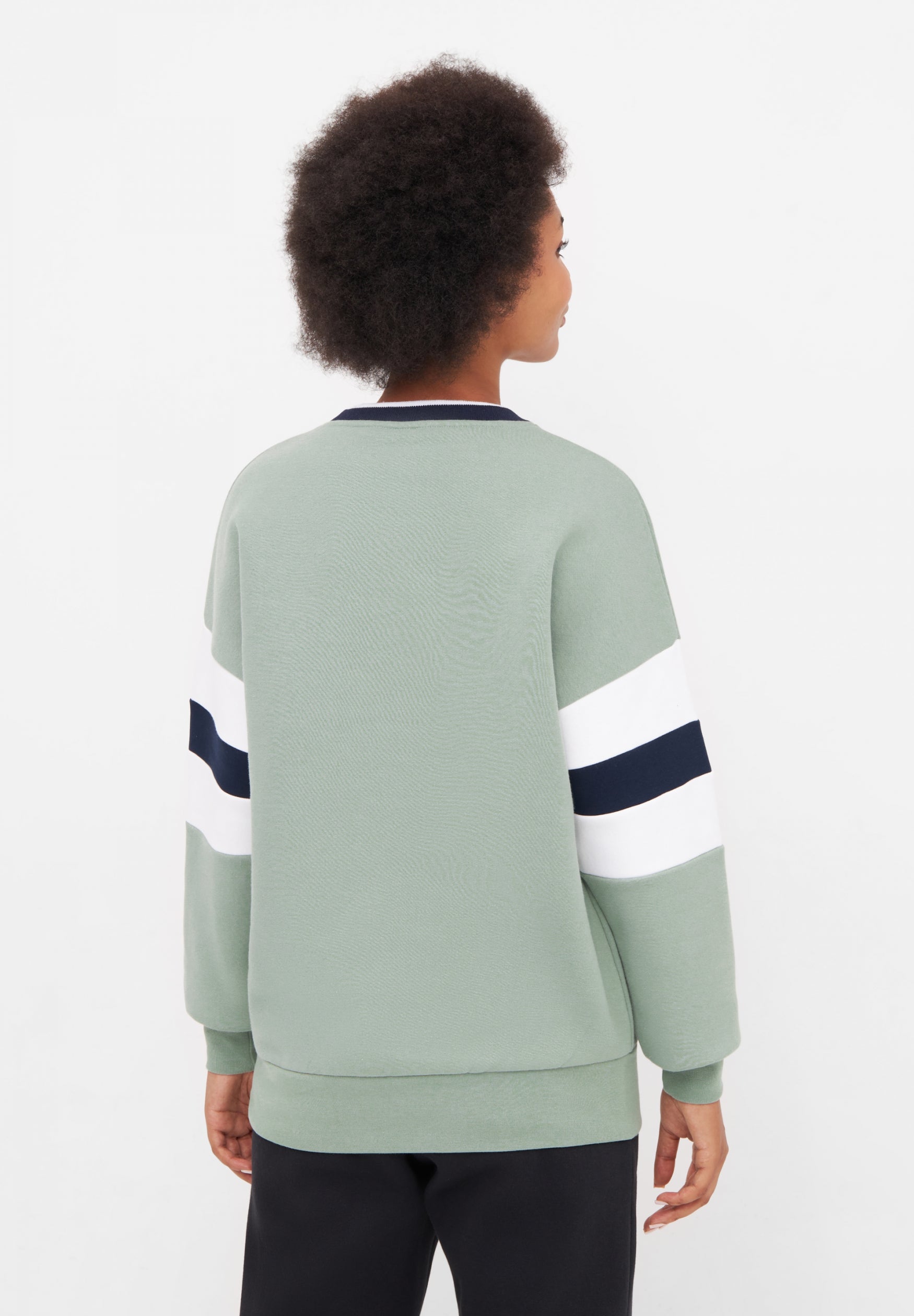 bench-sweatshirts-hendra-pullover-navy-retro-damen image 7