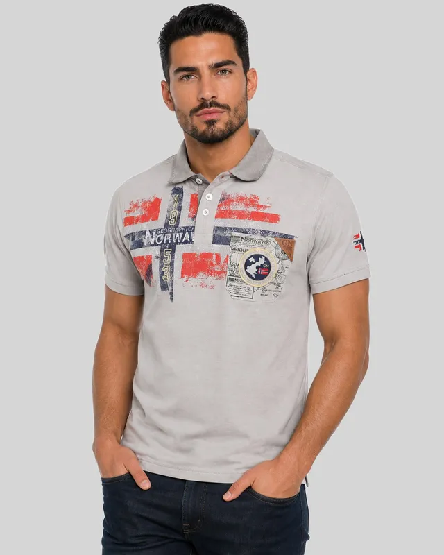 geographical-norway-kamo-polo-herren-kurzarm-blau image 1