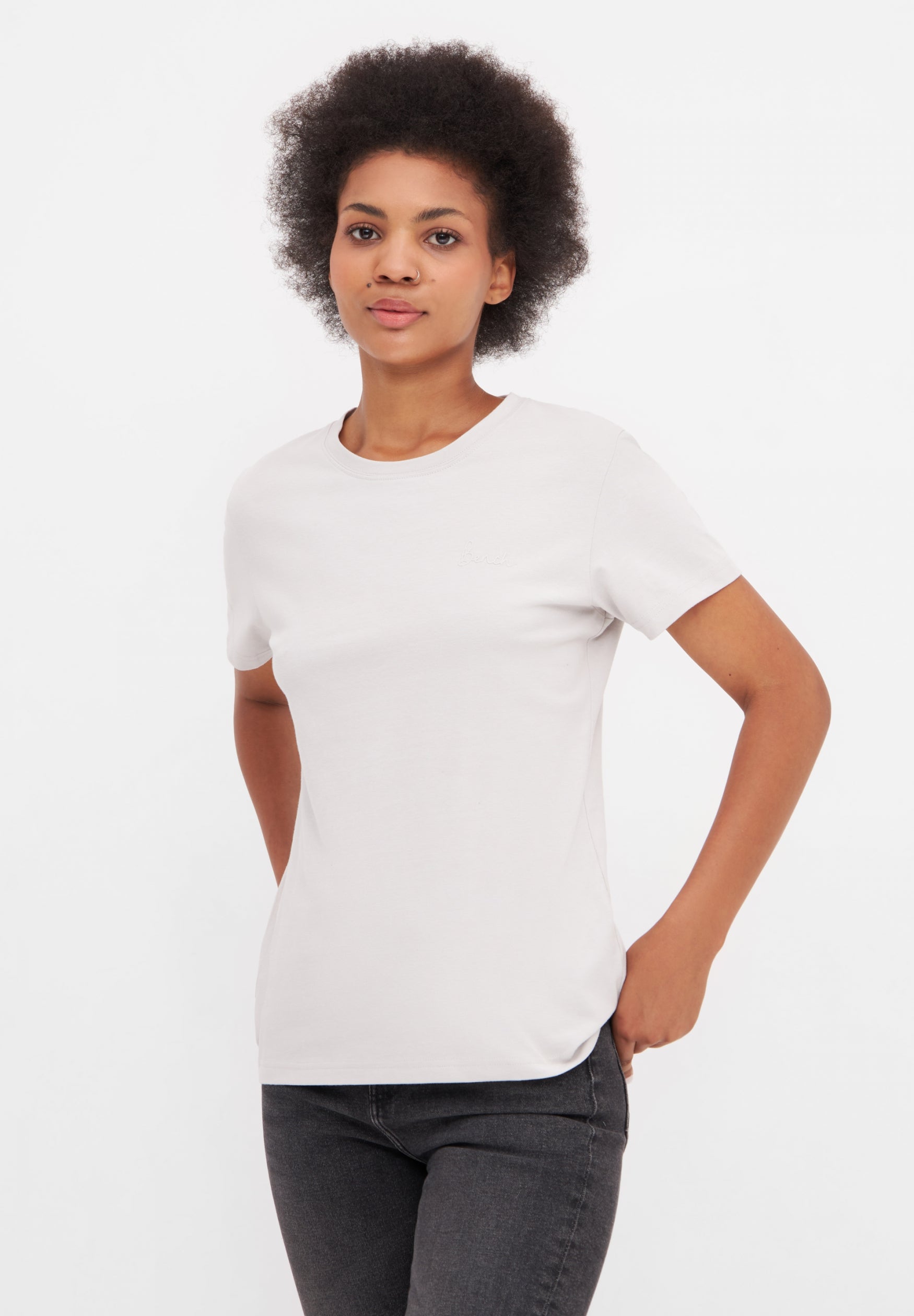bench-hamina-t-shirt-damen-pristine-slim-fit image 6