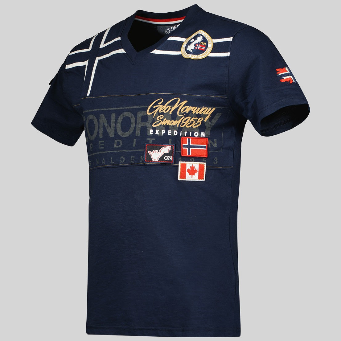 geographical-norway-jaradock-t-shirt-herren-schwarz-v-ausschnitt image 8