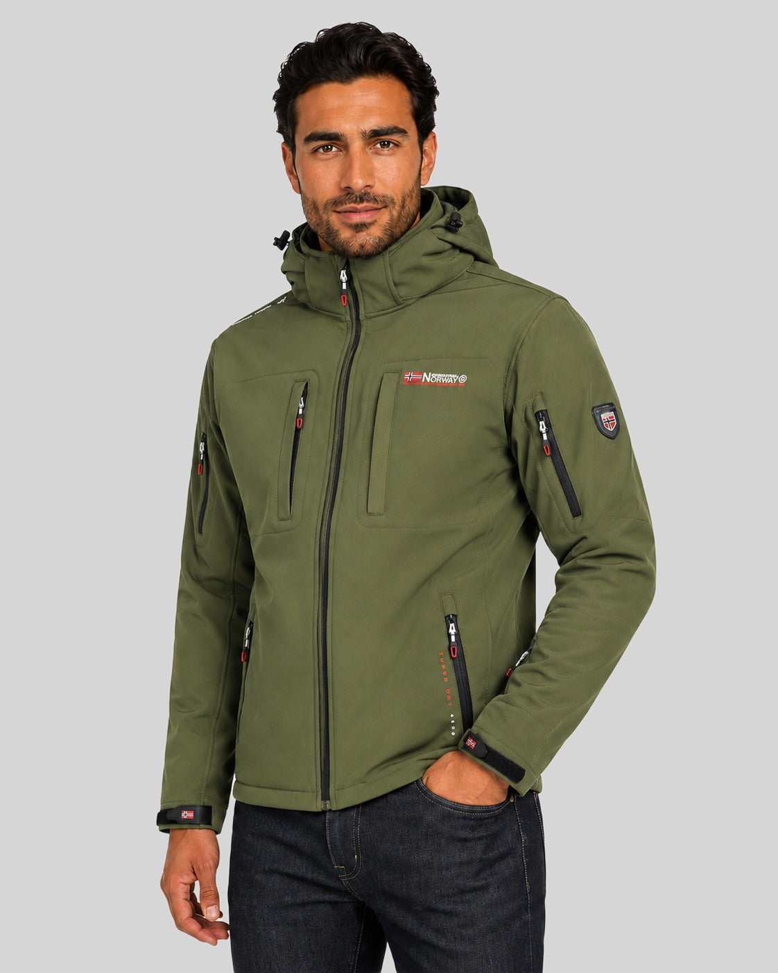 geographical-norway-tunar-softshell-schwarz-herren-winddicht image 5