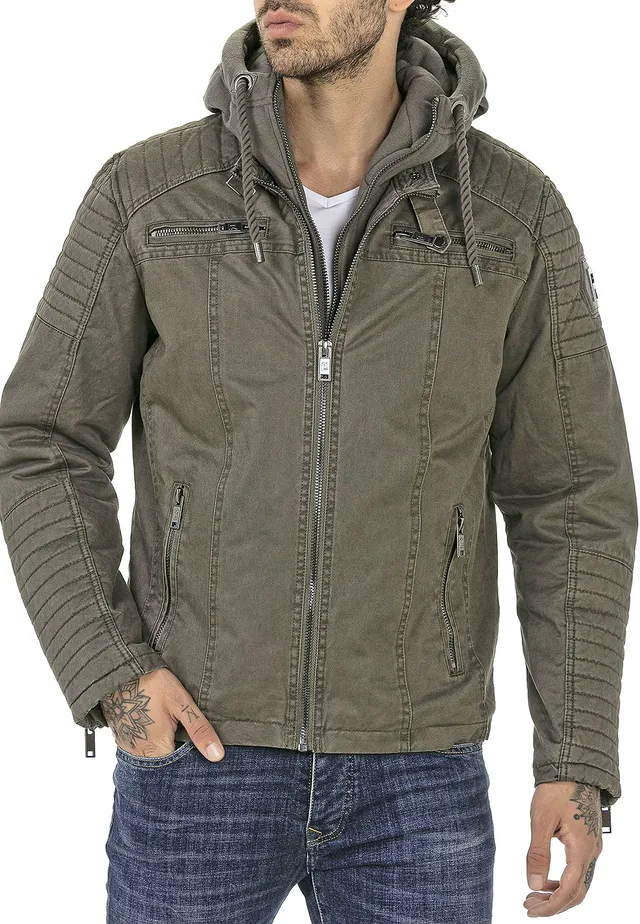 redbridge-oberbekleidung-jacke-winterjacke-kapuze-5xl-schwarz image 1