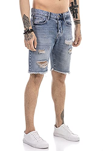 redbridge-shorts-jeans-shorts-denim-gr-e-34w-blau image 8