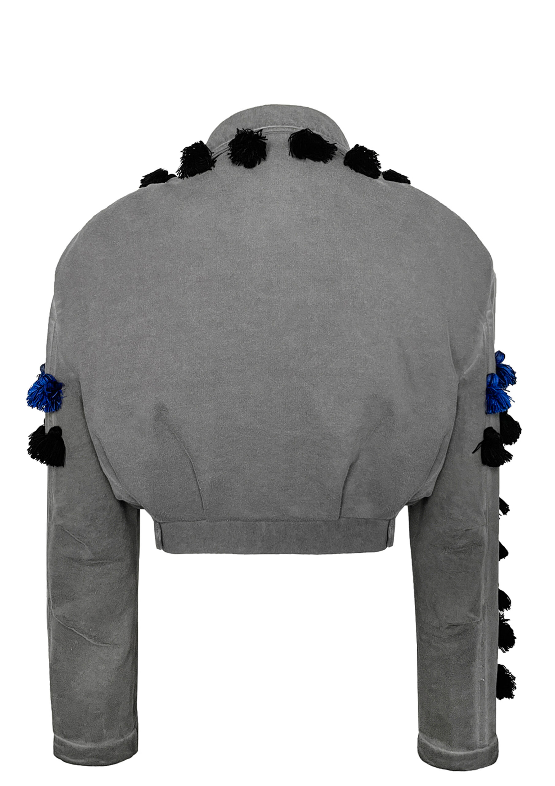mariusz-przybylski-kurtki-damen-jacke-mit-fransen-upcycling image 2