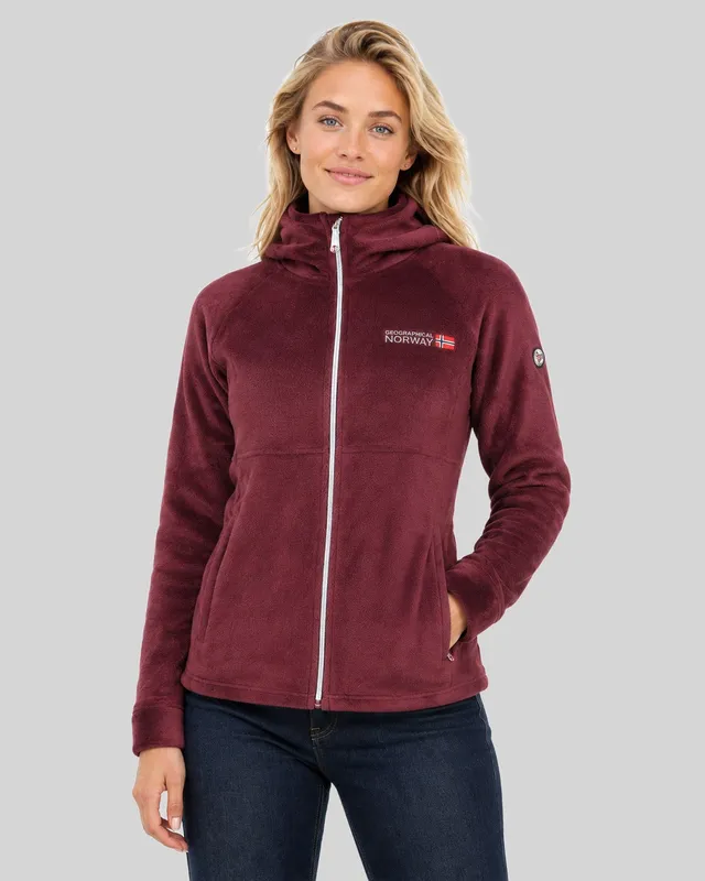 geographical-norway-uliota-fleecejacke-damen-reissverschluss image 1