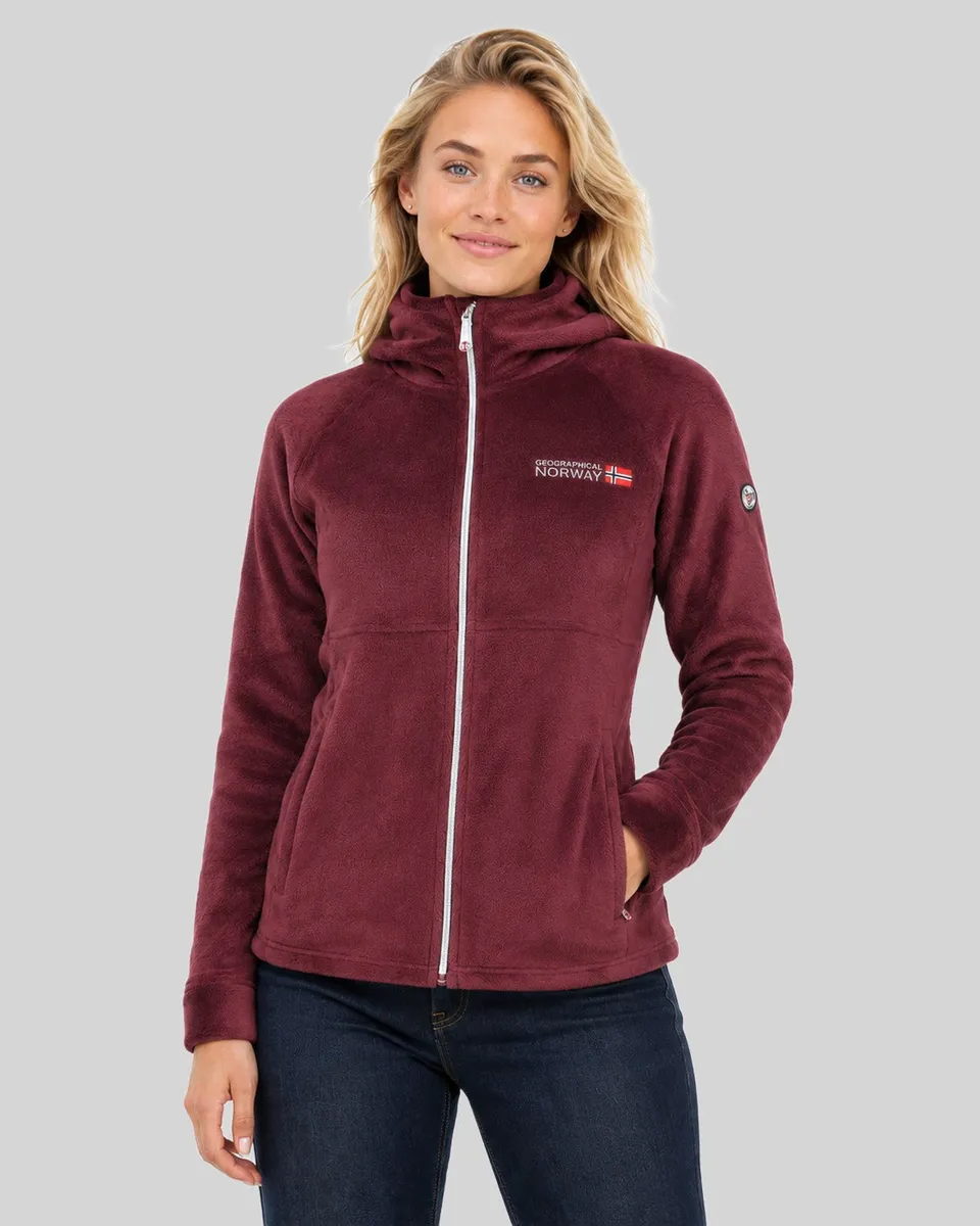 geographical-norway-uliota-fleecejacke-damen-reissverschluss image 1