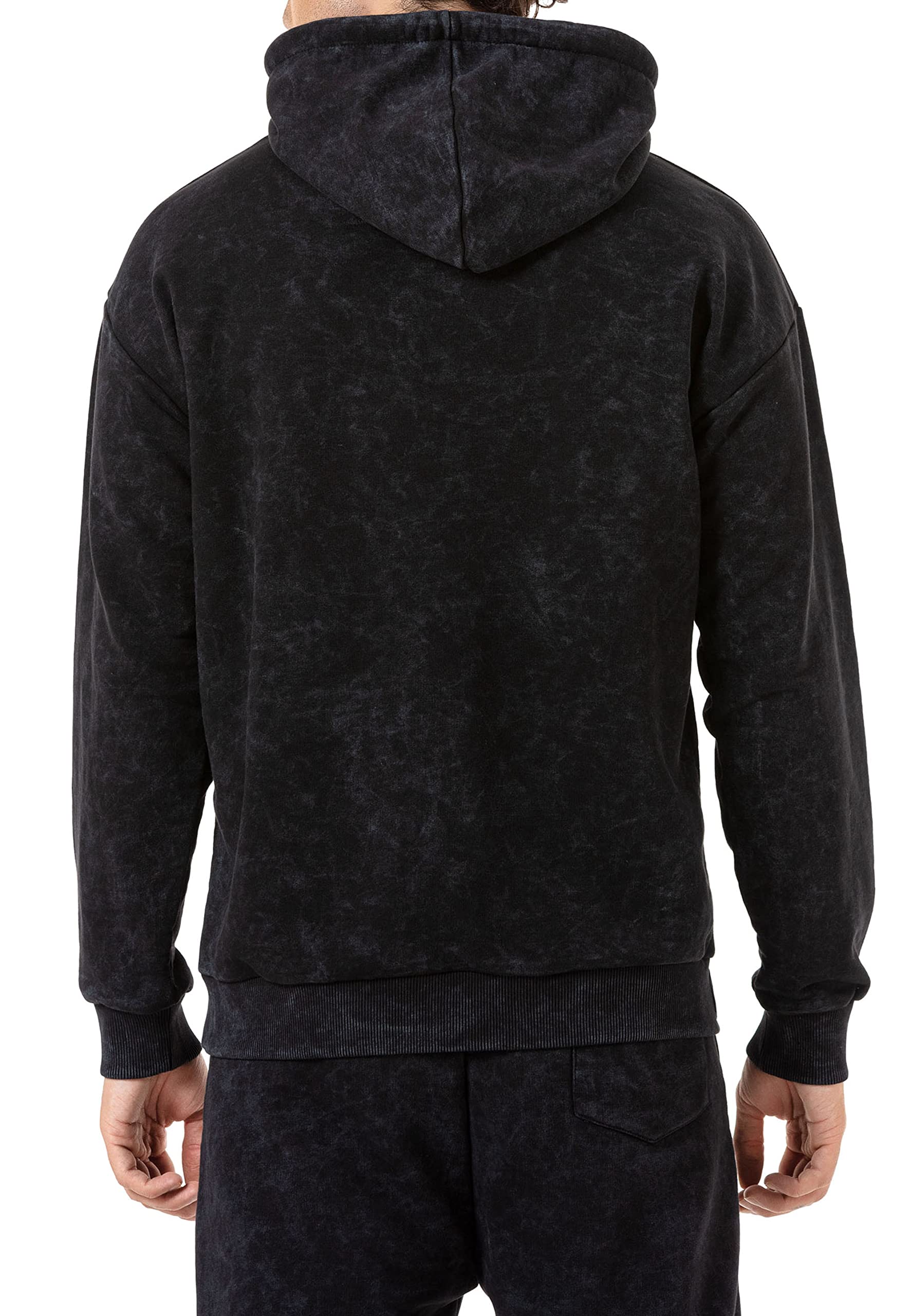 redbridge-pullover-batik-hoodie-herren-blau-l-mit-kapuze image 5
