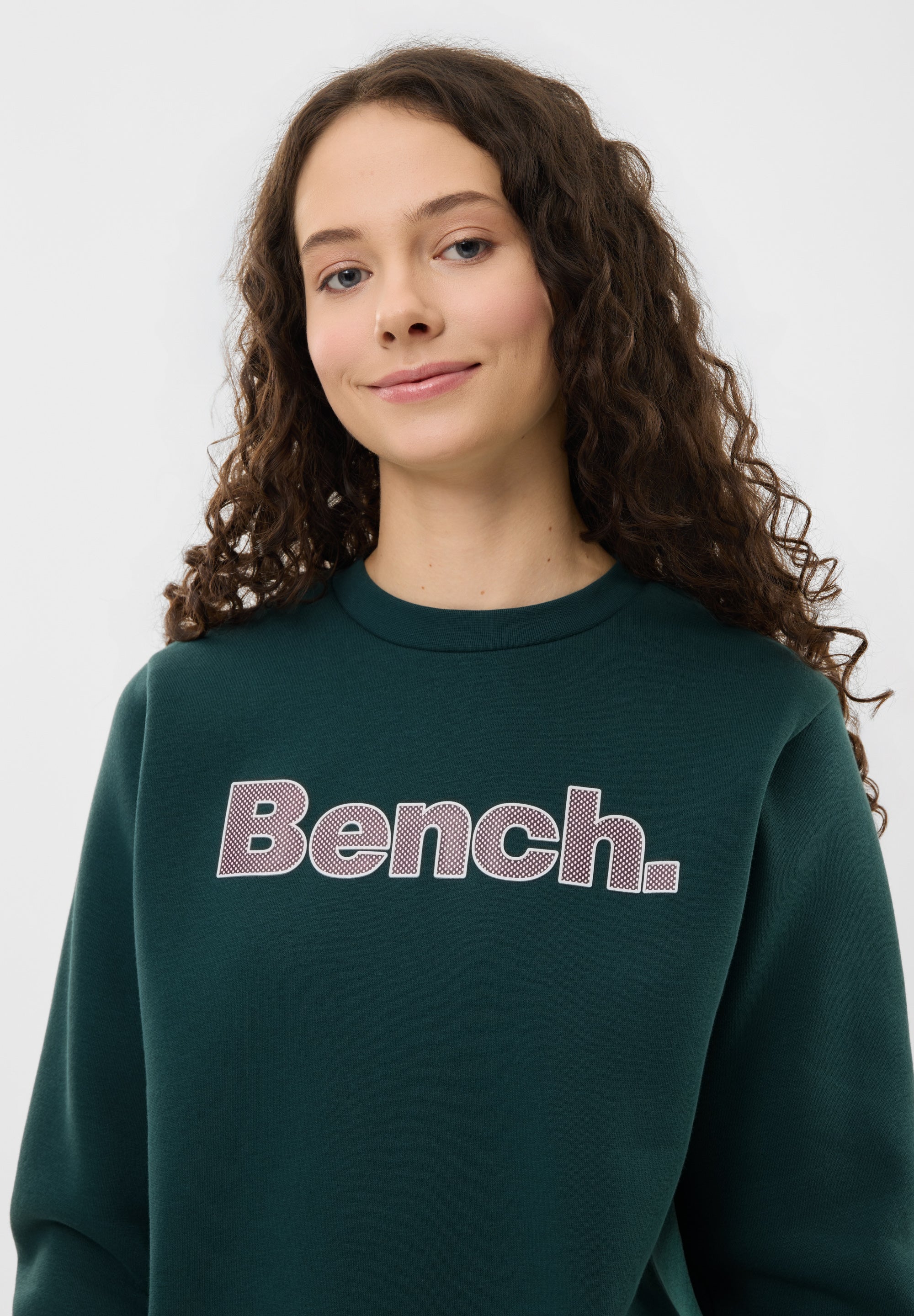 bench-raina-damen-sweatshirt-ginger-snap-logo-slim-fit image 5