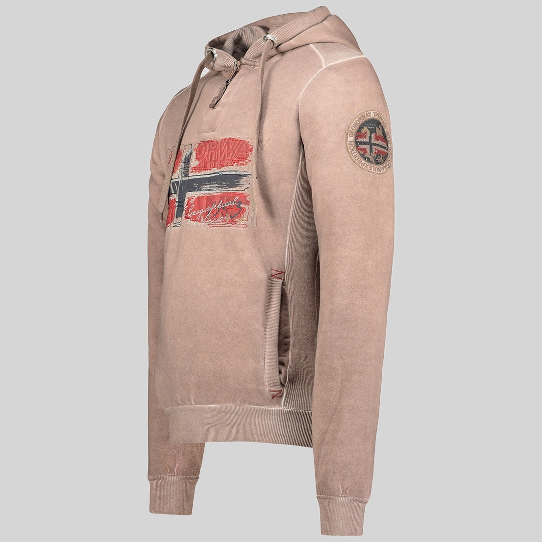 geographical-norway-gacardi-hoodie-sweatshirt-marine-kapuze image 3