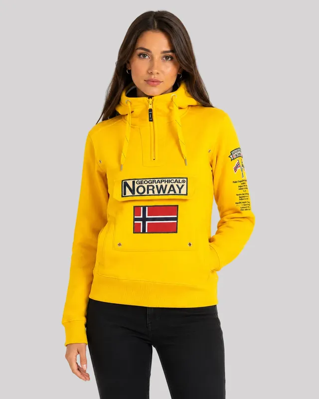 geographical-norway-gymclass-damen-hoodie-marine-mit-rei-verschluss image 1