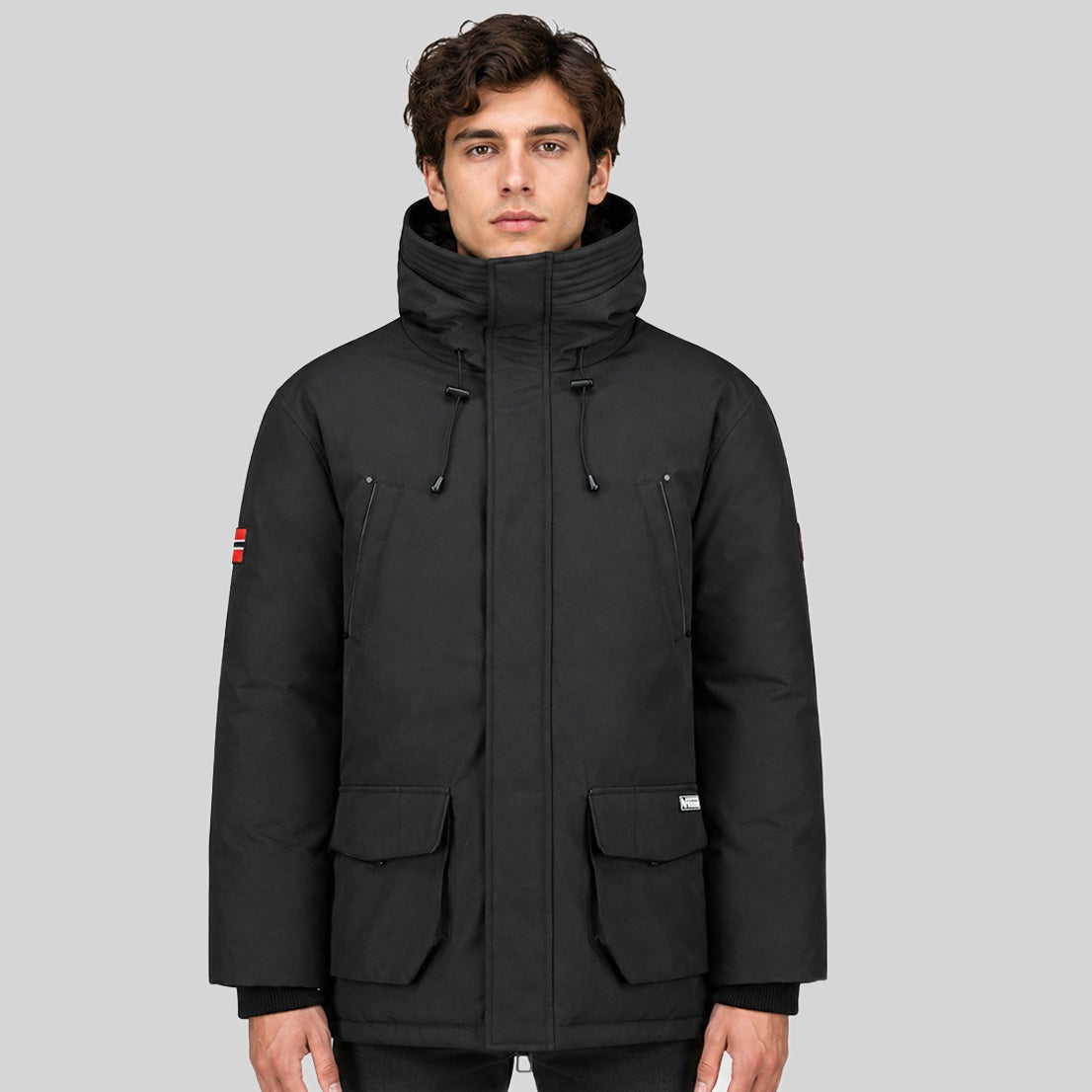 geographical-norway-claudius-parka-herren-schwarz-m-winter image 7