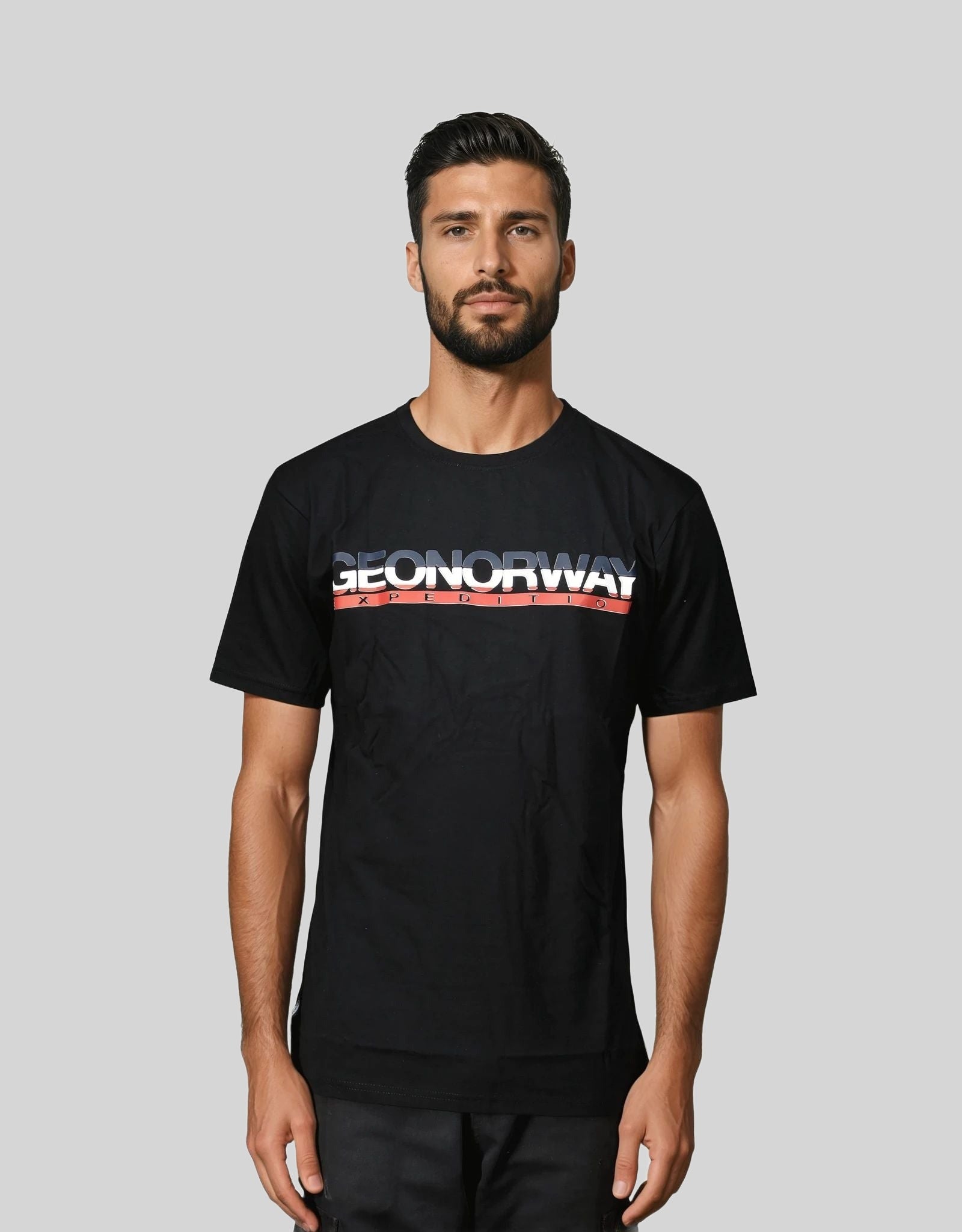 geographical-norway-jordo-herren-t-shirt-schwarz-print image 1