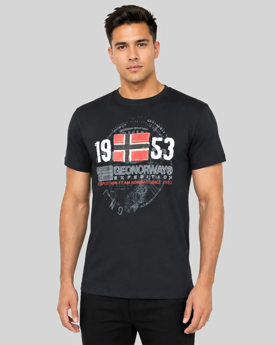 geographical-norway-japigal-herren-t-shirt-rundhals-kurzarm image 1