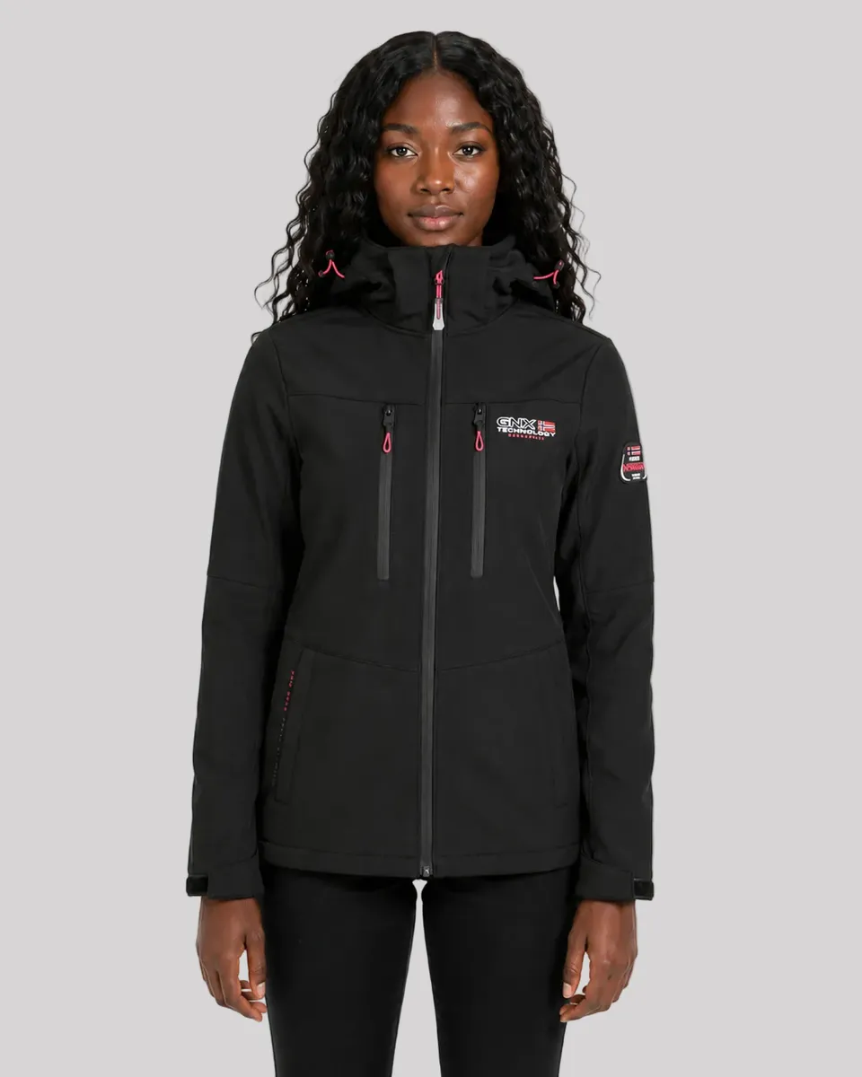 geographical-norway-timmex-softshelljacke-damen-schwarz image 1