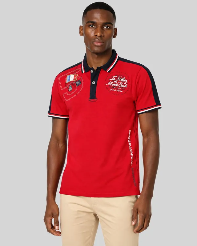 geographical-norway-kalvin-herren-polo-marine-xl-kurzarm image 1