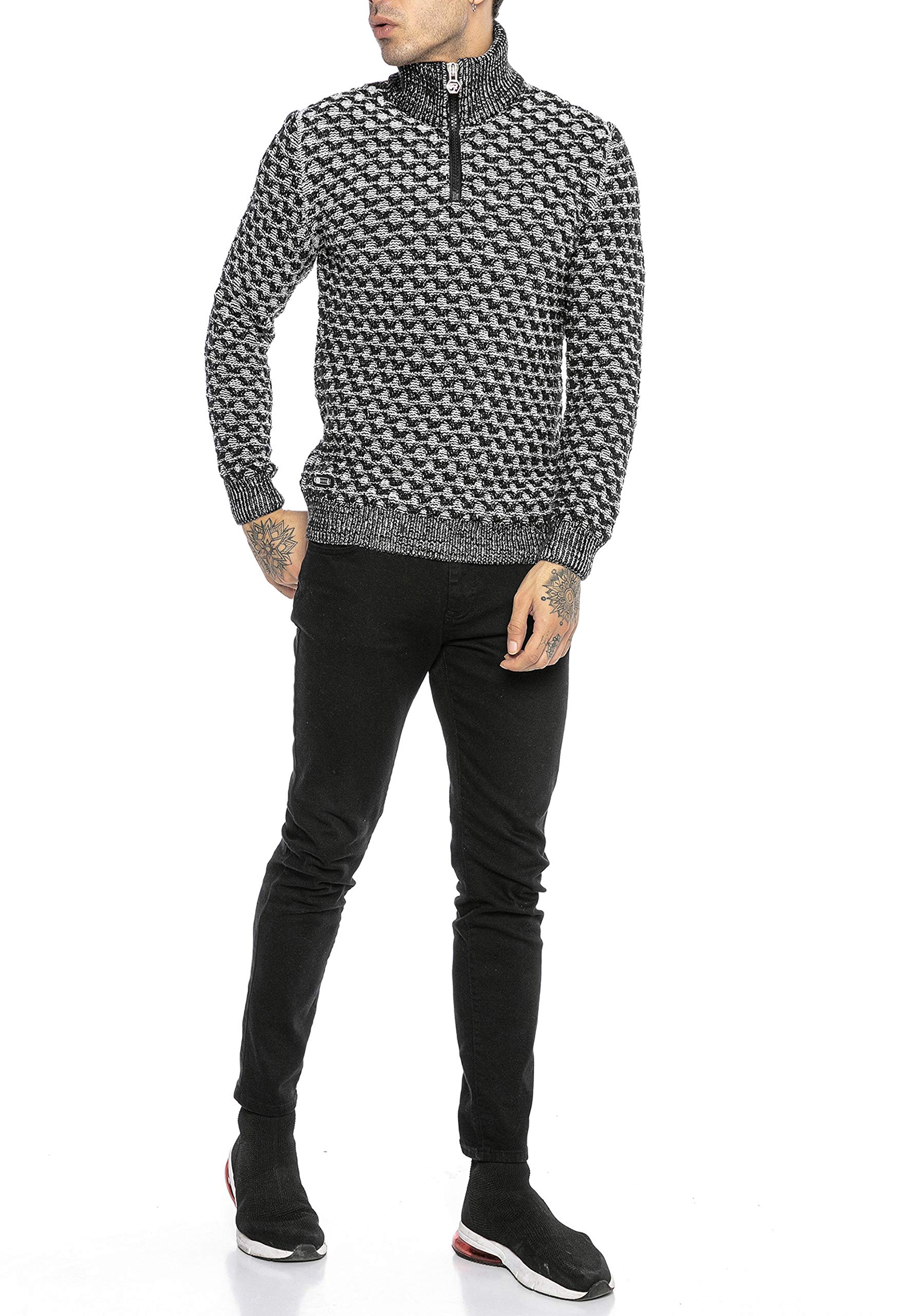 redbridge-strickpullover-herren-stehkragen-shell-gr-l image 7