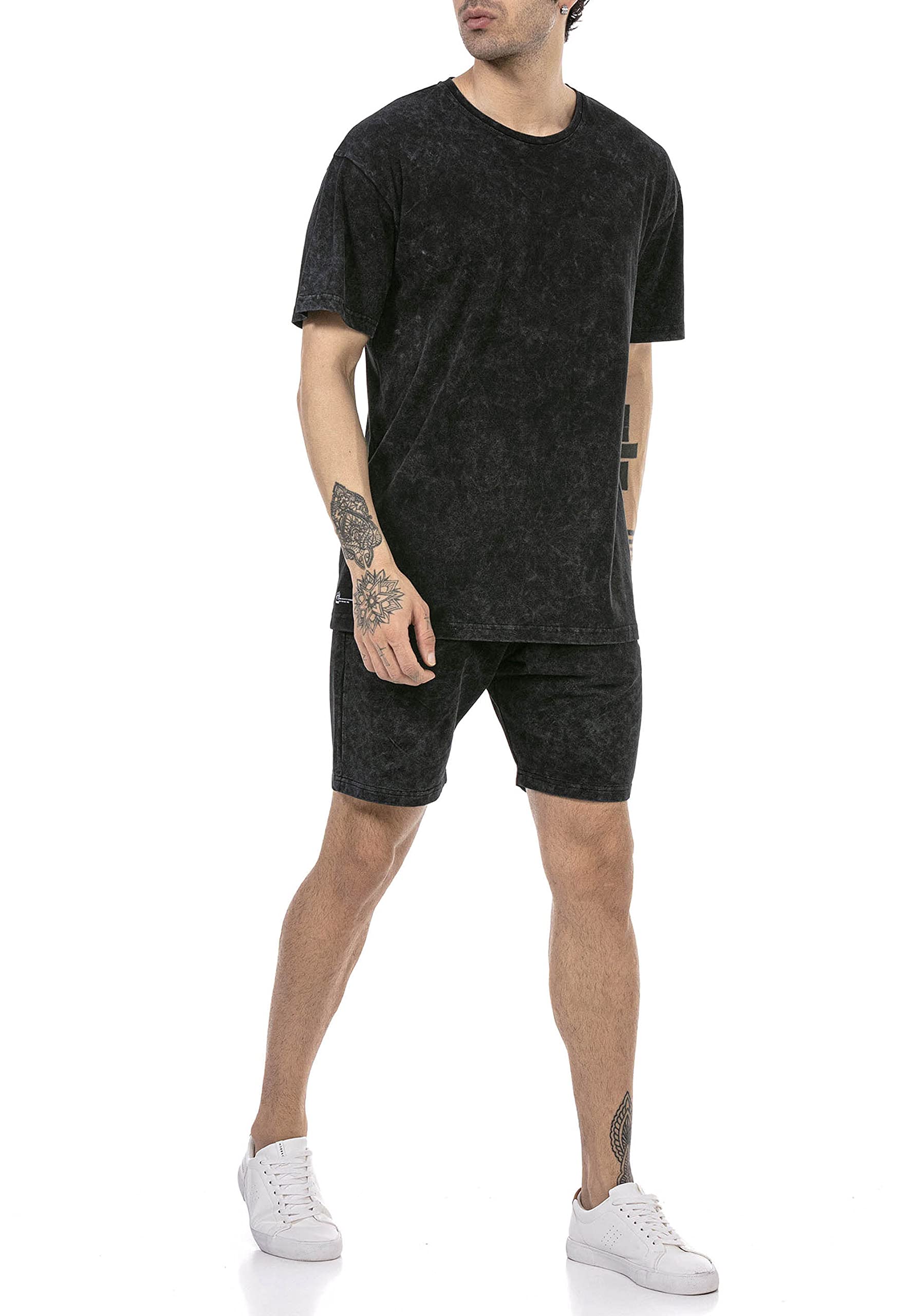 redbridge-shorts-sweatshorts-blau-l-sportshorts-baumwolle image 7