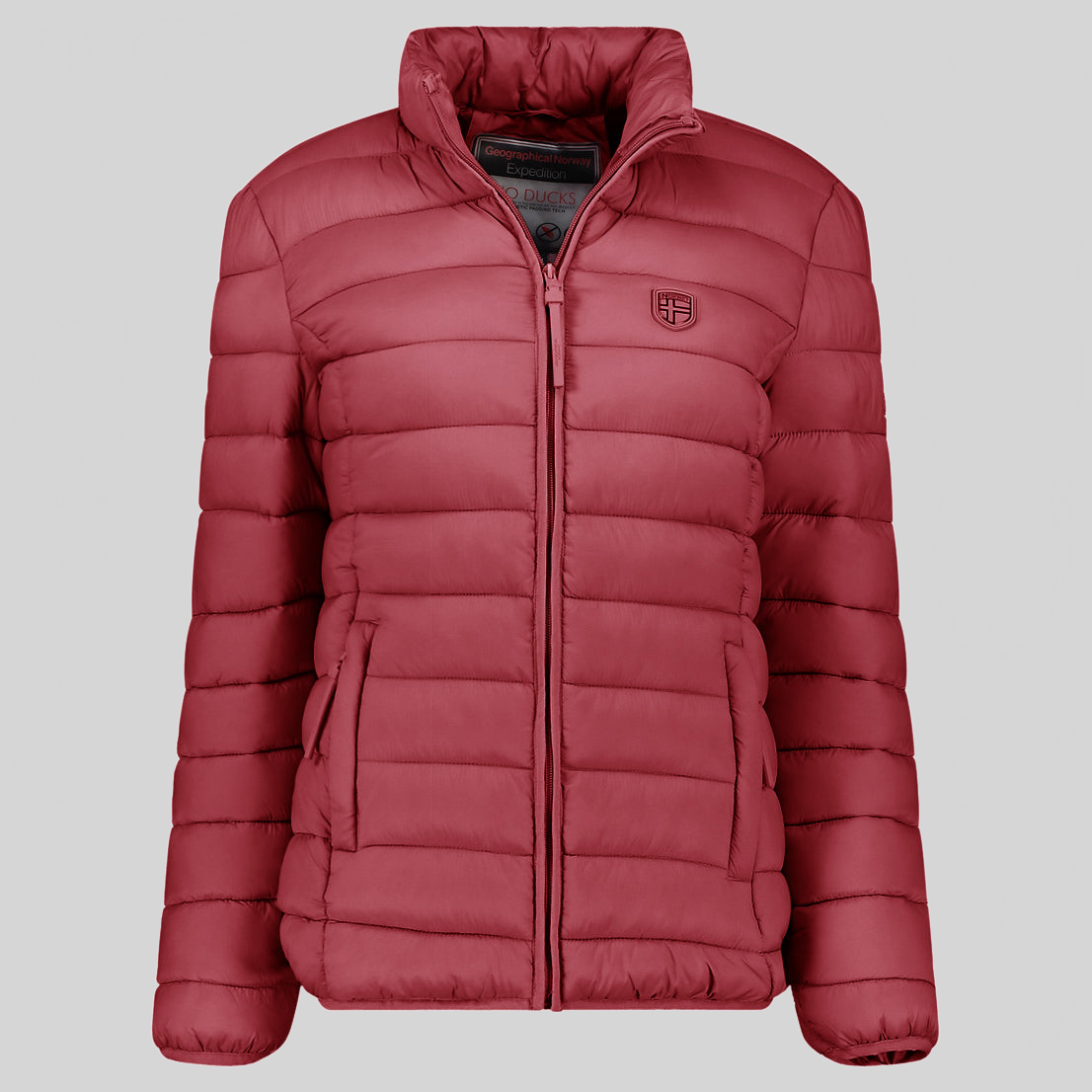 geographical-norway-atikotal-basic-steppjacke-damen-bordeaux image 3