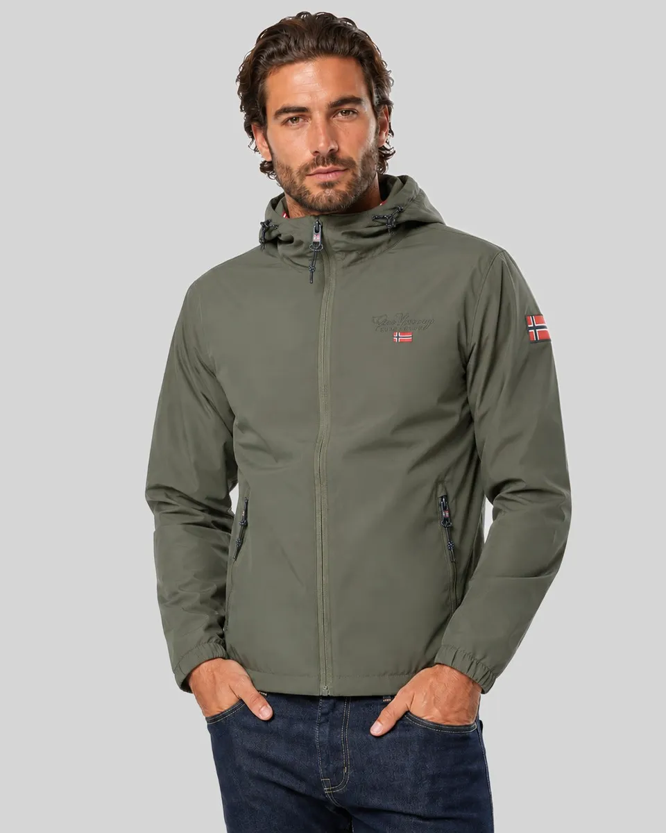 geographical-norway-daril-herren-parka-leichte-bergangsjacke-kaki-s image 1