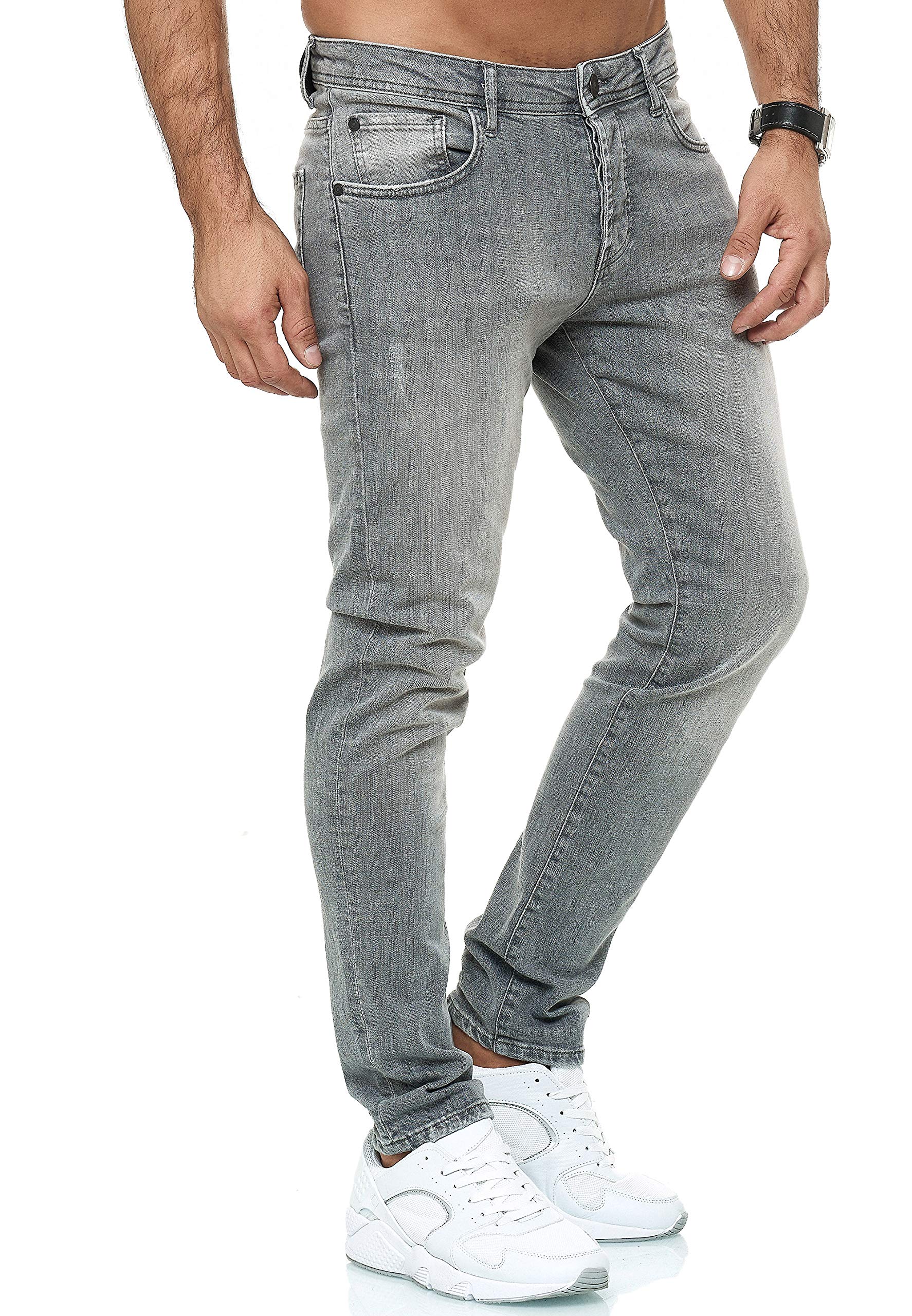 redbridge-jeans-herren-regular-slim-fit-denim-stretch-blau-m4252 image 3